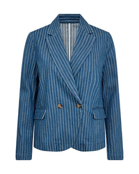 MOS MOSH | BELINE VIRTO BLAZER - MID BLUE 177630