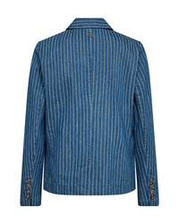 MOS MOSH | BELINE VIRTO BLAZER - MID BLUE 177630