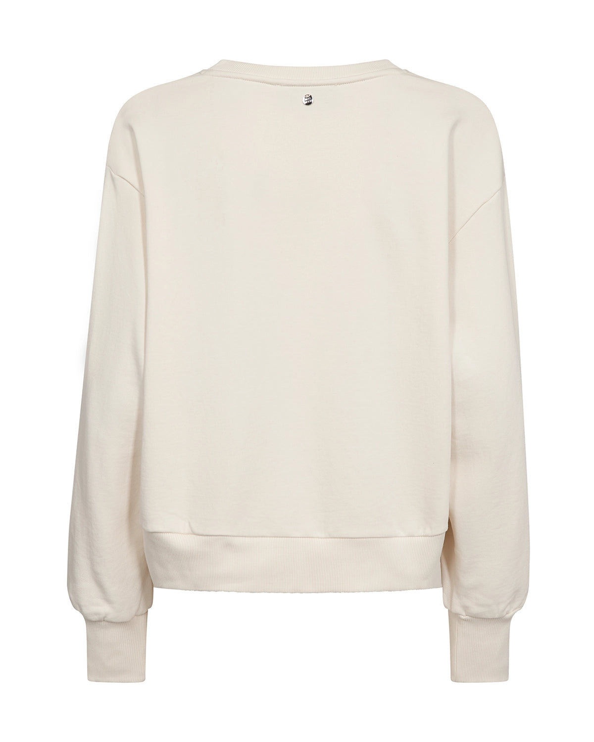 MOS MOSH | COSETTE V-LS SPRING SWEATSHIRT - ECRU 178020