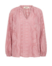 MOS MOSH | GATA ALLO BLOUSE - DUSTY ROSE 178200