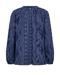 MOS MOSH | GATA ALLO BLOUSE - CROWN BLUE 178200