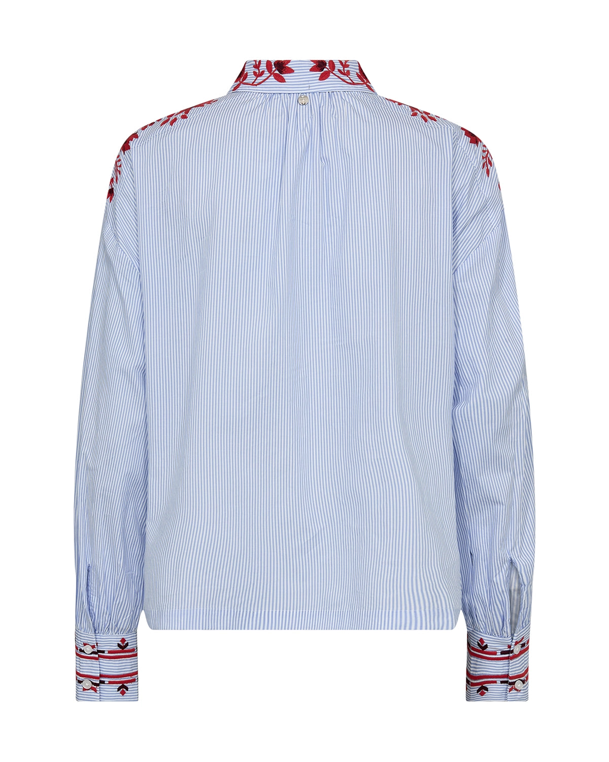 MOS MOSH | OSMO STRIPEY SHIRT - BRNR BLUE 178550