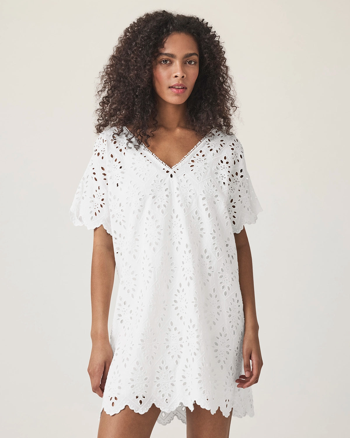 Splendid | Sandro Eyelet Dress - White