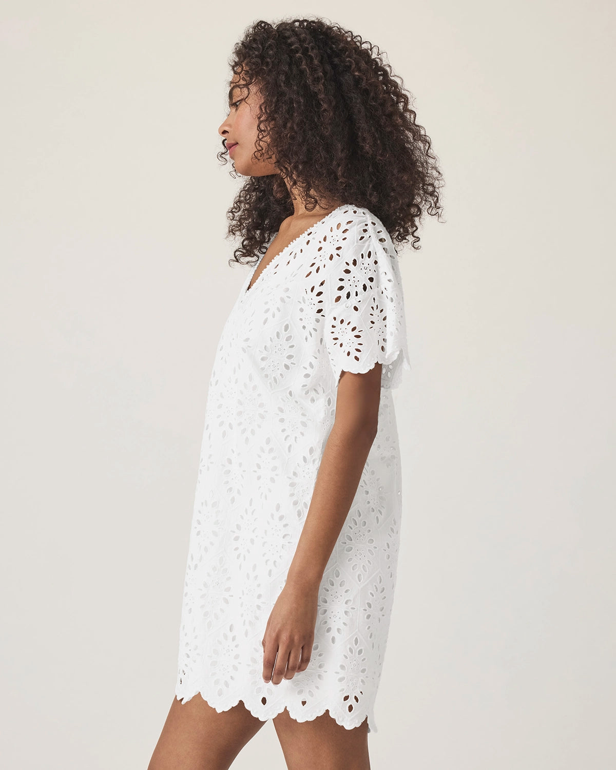 Splendid | Sandro Eyelet Dress - White