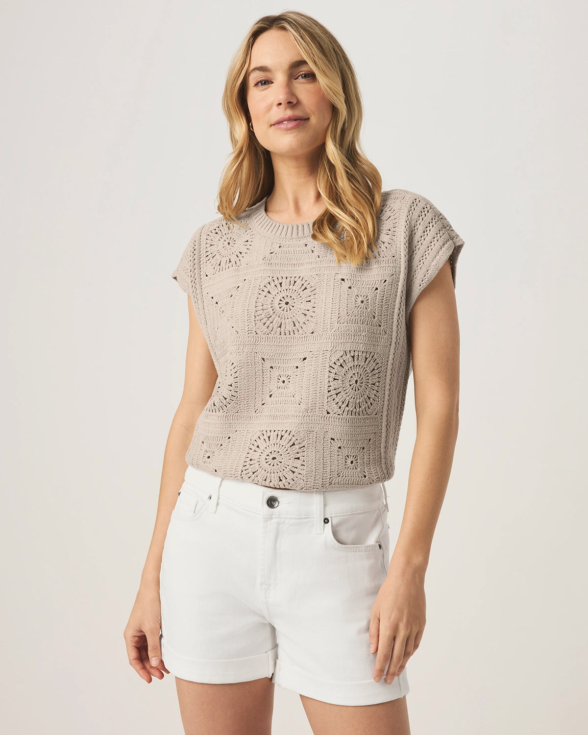 Splendid | Anderson Sweater Tank - Fawn