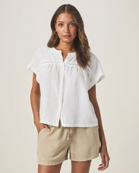 Splendid | Catalina Blouse - White