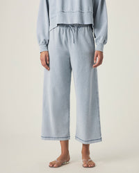 Splendid | Terry Pant - Bleached Indigo