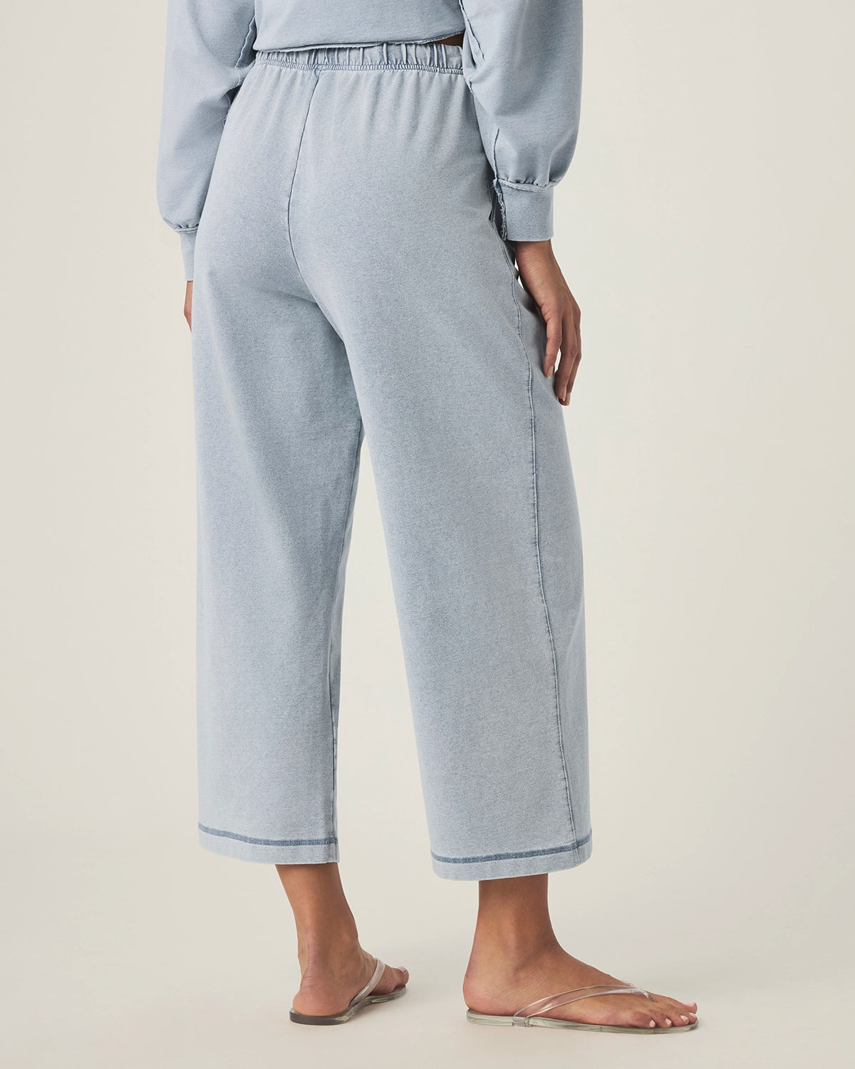 Splendid | Terry Pant - Bleached Indigo