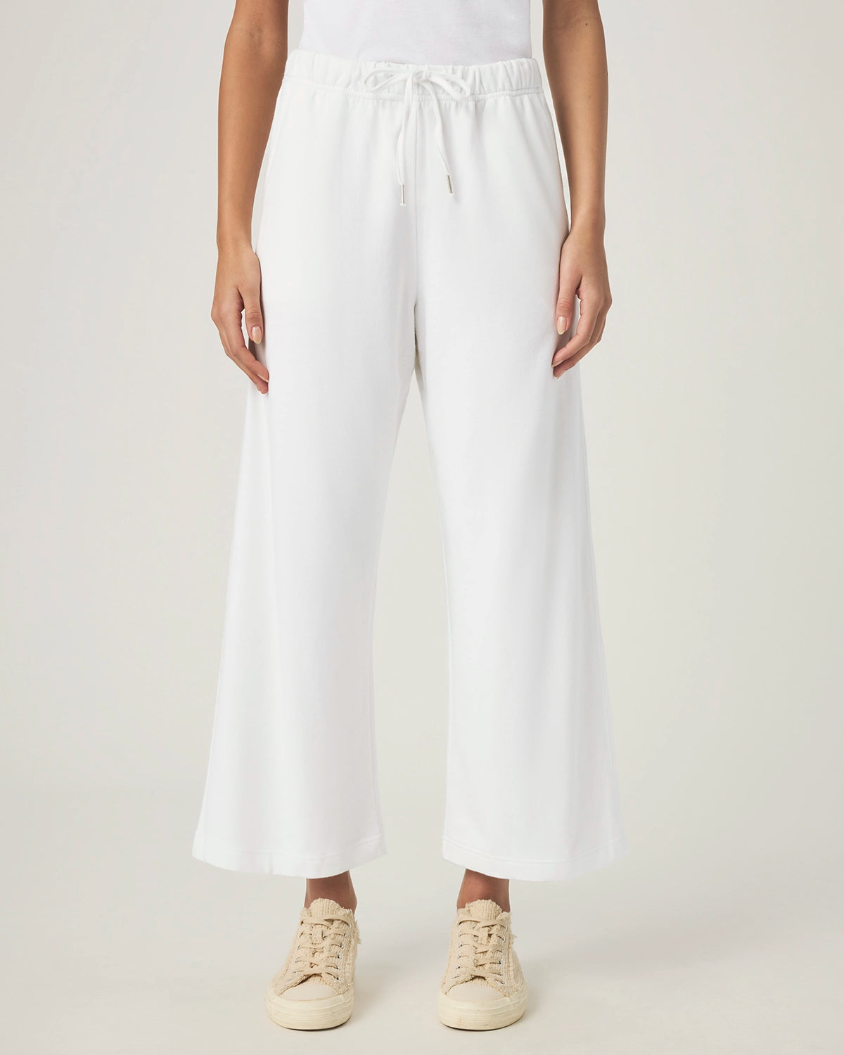 Splendid | Terry Pant - White