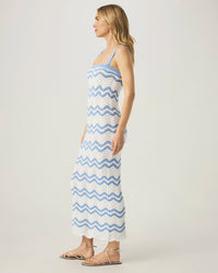 Splendid | Cove Sweater Dress - Steel Blue Stripe