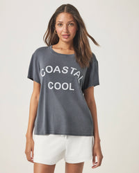 Splendid | Boxy Graphic Tee - Coastal Cool