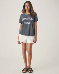 Splendid | Boxy Graphic Tee - Coastal Cool