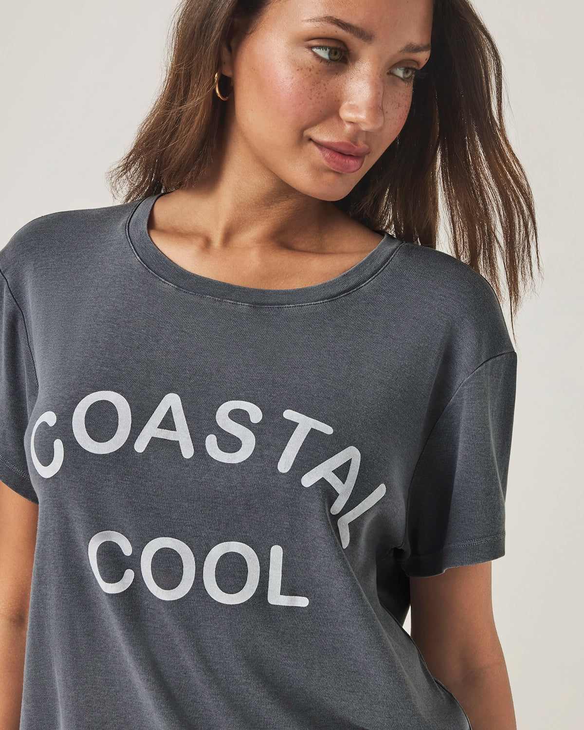 Splendid | Boxy Graphic Tee - Coastal Cool