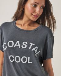 Splendid | Boxy Graphic Tee - Coastal Cool