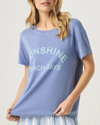 Splendid | Boxy Graphic Tee - Sunshine Beach