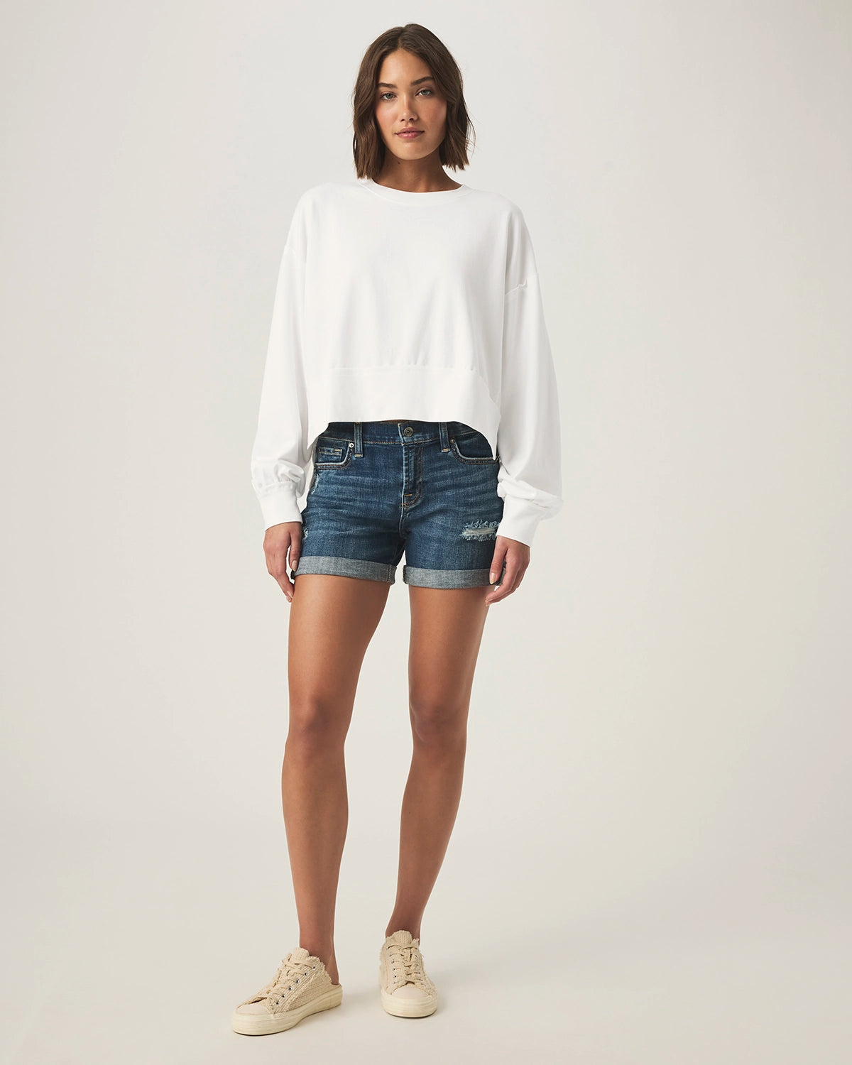 Splendid | Hayden Off Shlder Pullover - White