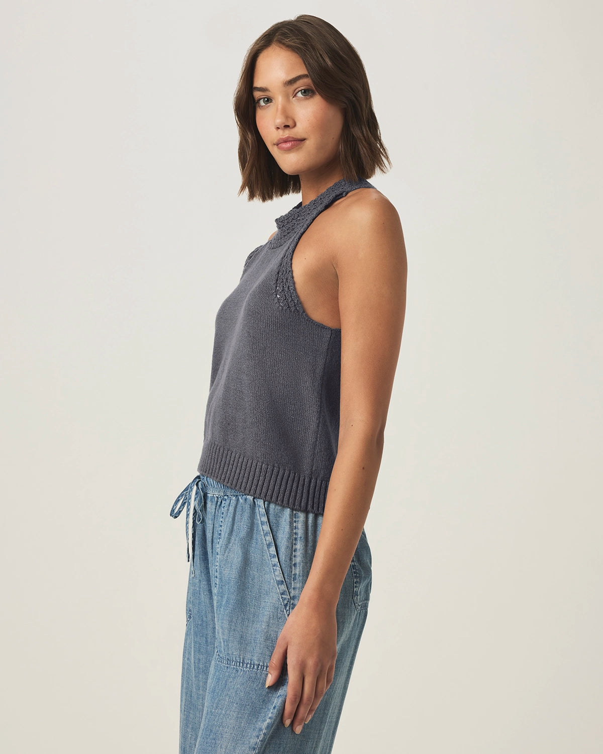 Splendid | Talula Sweater Tank - Ink