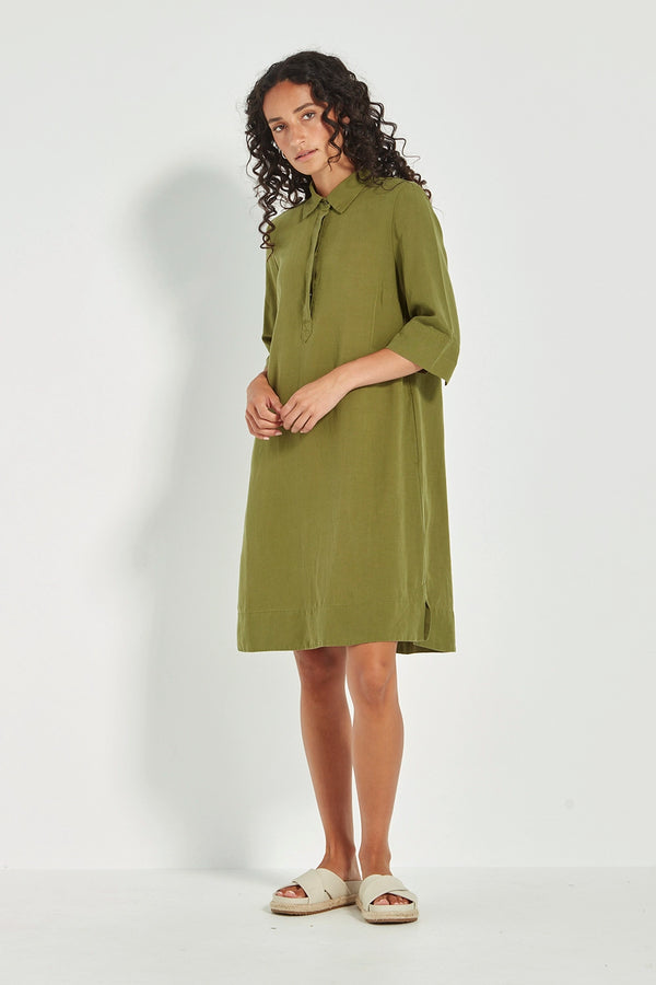 VERGE | SEVILLE DRESS - GREEN