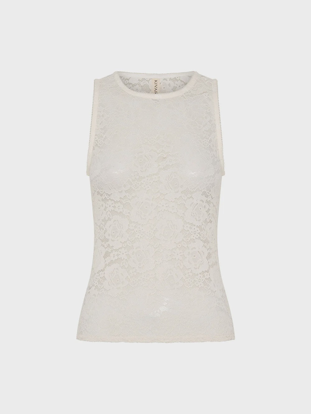 KIVARI | Bonnie Lace Tank - Ivory