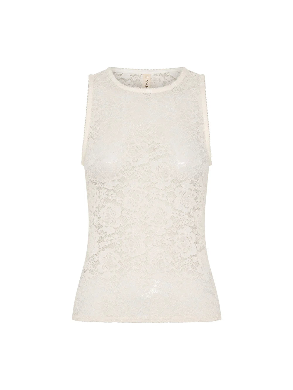 KIVARI | Bonnie Lace Tank - Ivory