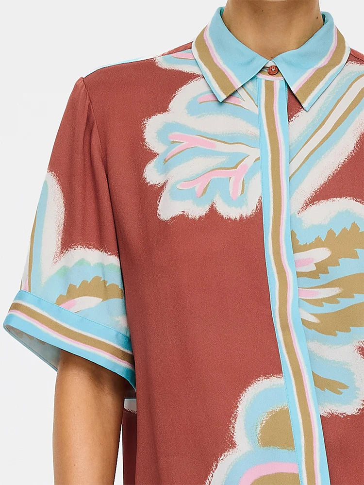 KIVARI | Enzo Shirt - Maroon