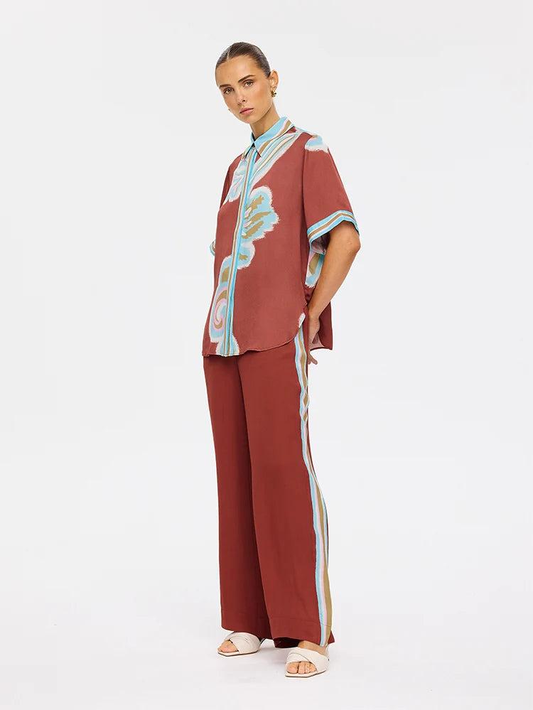 KIVARI | Enzo Shirt - Maroon