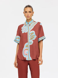 KIVARI | Enzo Shirt - Maroon