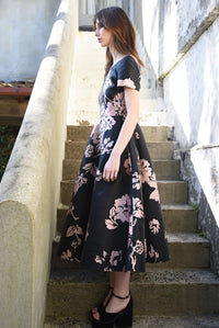 TRELISE COOPER | MARILYN MONROSE DRESS - BLACK/PINK