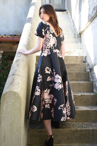 TRELISE COOPER | MARILYN MONROSE DRESS - BLACK/PINK