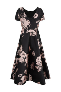 TRELISE COOPER | MARILYN MONROSE DRESS - BLACK/PINK