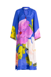 TRELISE COOPER | MY SHIFT TO YOU DRESS - COBALT FLORAL