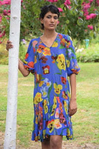TRELISE COOPER | SWEET NOTHINGS TUNIC - COBALT FLORAL