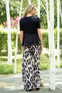 TRELISE COOPER | ALONG FOR THE STRIDE TROUSERS - LEOPARD