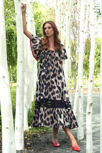 TRELISE COOPER | LET'S GO TO-GATHER DRESS - LEOPARD