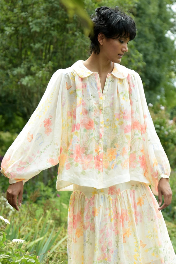 TRELISE COOPER | FLOAT OF CONFIDENCE BLOUSE - VINTAGE FLORAL