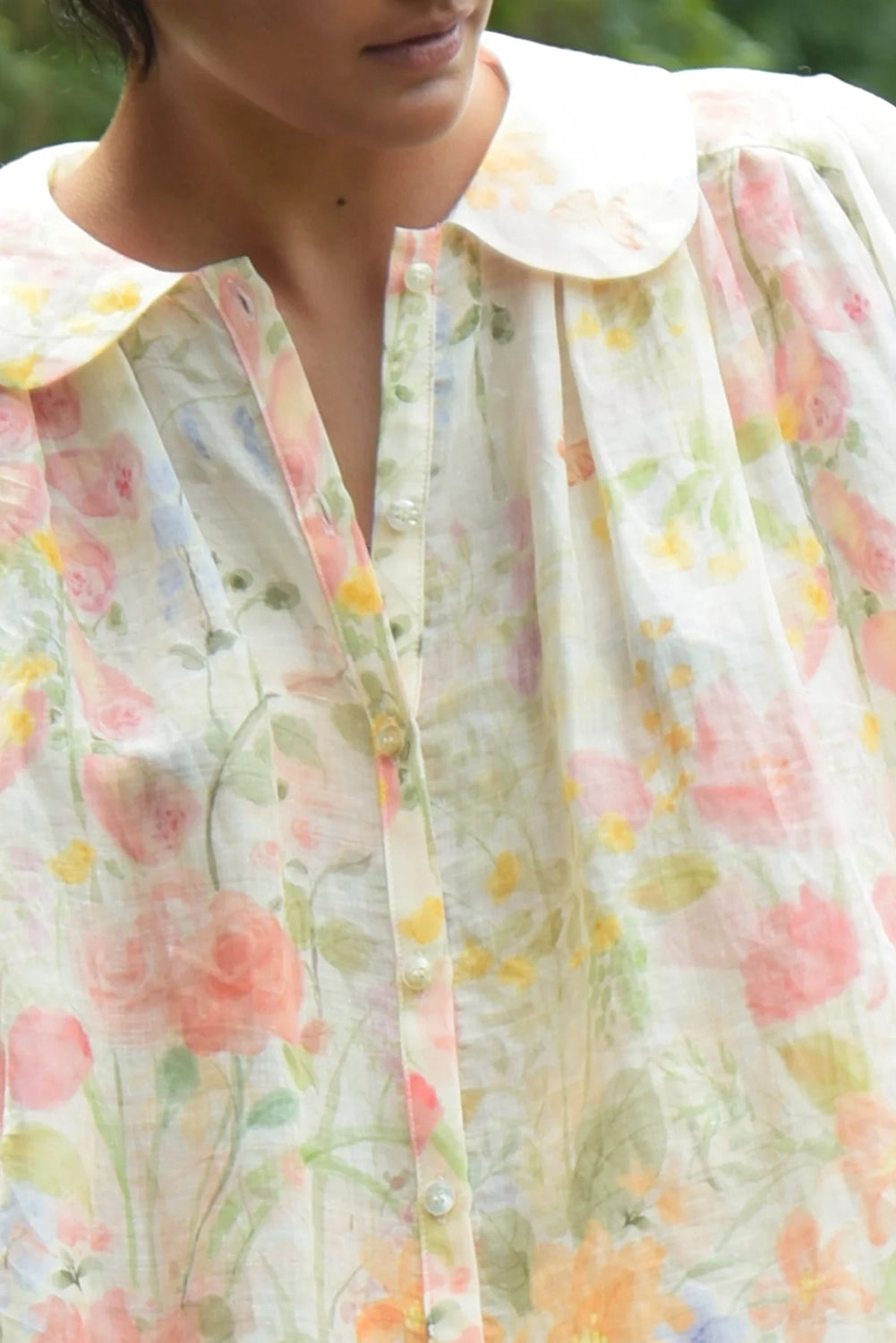 TRELISE COOPER | FLOAT OF CONFIDENCE BLOUSE - VINTAGE FLORAL