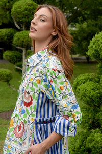 TRELISE COOPER | TIED EFFECTS DRESS - GARDEN FLORAL