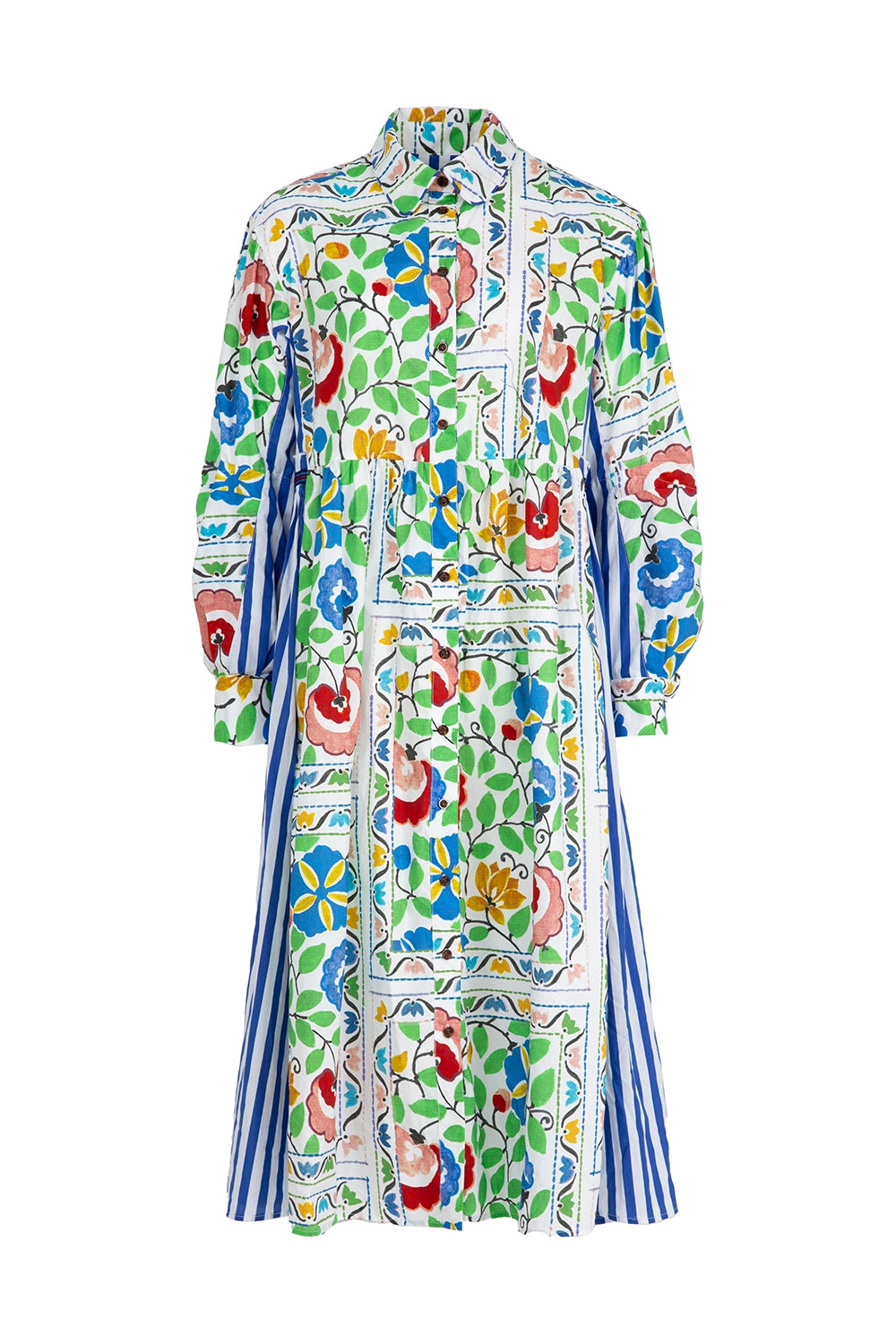 TRELISE COOPER | TIED EFFECTS DRESS - GARDEN FLORAL