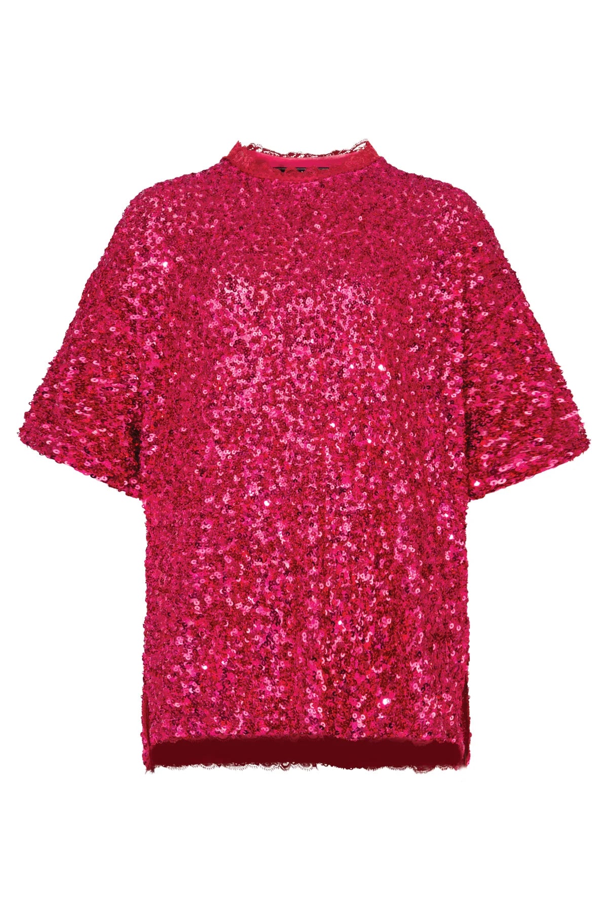 TRELISE COOPER | SPARKLE LIKE YOU MEAN IT T-SHIRT - RASPBERRY