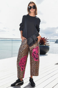 TRELISE COOPER | STAND OUT TROUSER - LEOPARD FLORAL