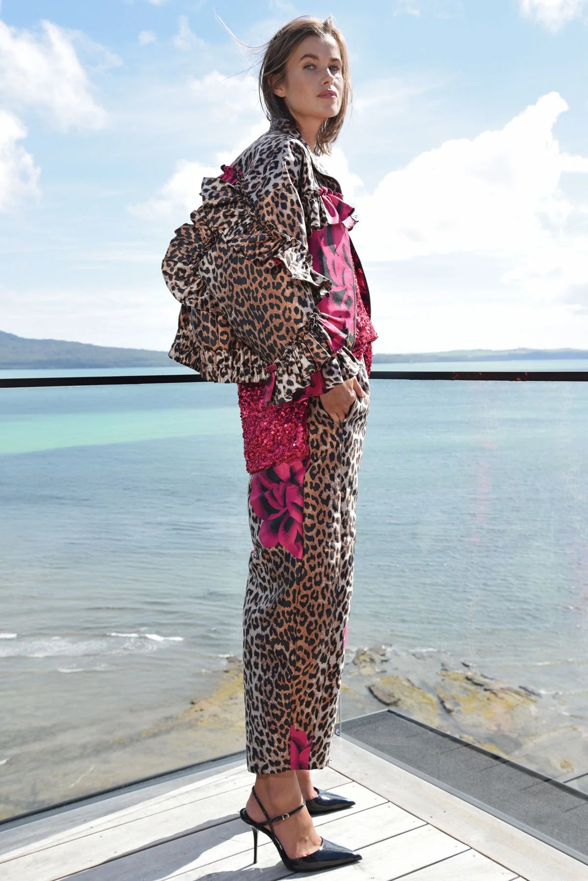 TRELISE COOPER | STAND OUT TROUSER - LEOPARD FLORAL