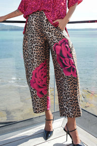 TRELISE COOPER | STAND OUT TROUSER - LEOPARD FLORAL
