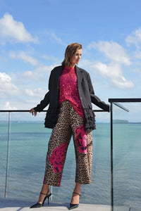 TRELISE COOPER | STAND OUT TROUSER - LEOPARD FLORAL