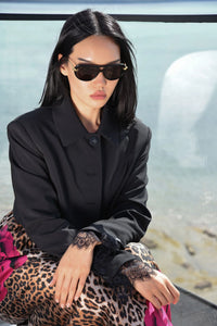 TRELISE COOPER | CROP AT NOTHING JACKET - BLACK