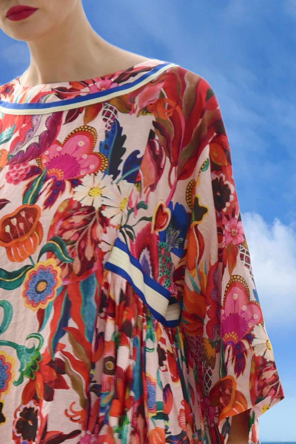 TRELISE COOPER | NICE 'N' EASY DRESS - BLUSH FLORAL