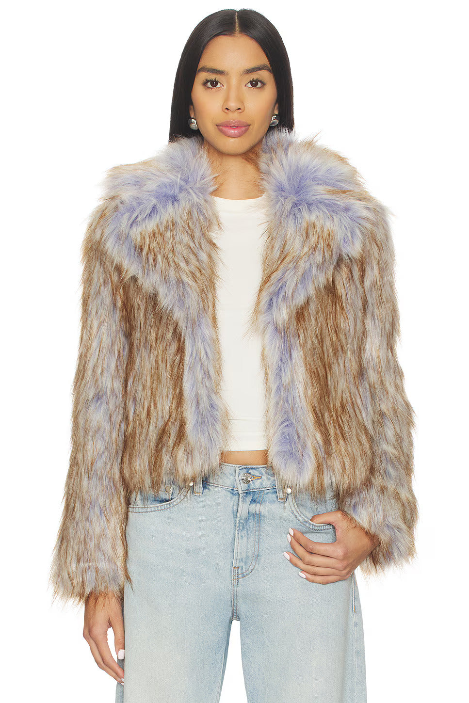 Unreal Fur | Harmony Jacket - Purple Coyote