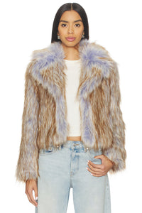 Unreal Fur | Harmony Jacket - Purple Coyote