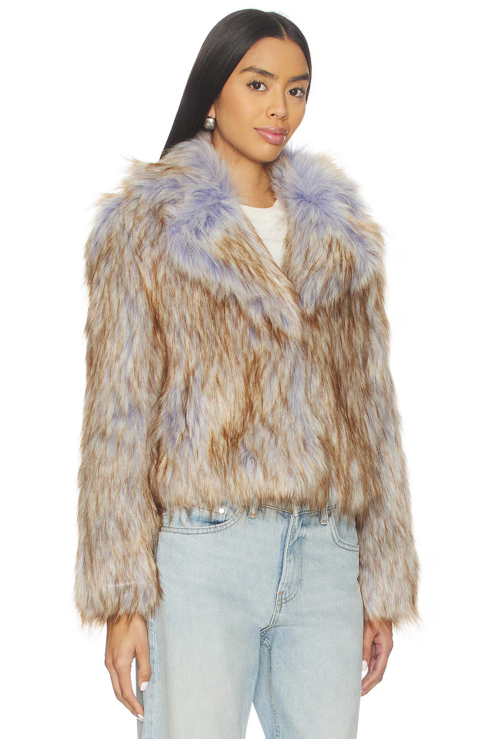 Unreal Fur | Harmony Jacket - Purple Coyote