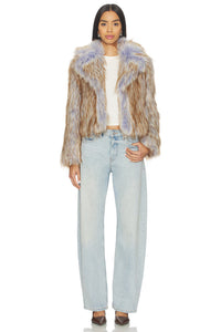 Unreal Fur | Harmony Jacket - Purple Coyote