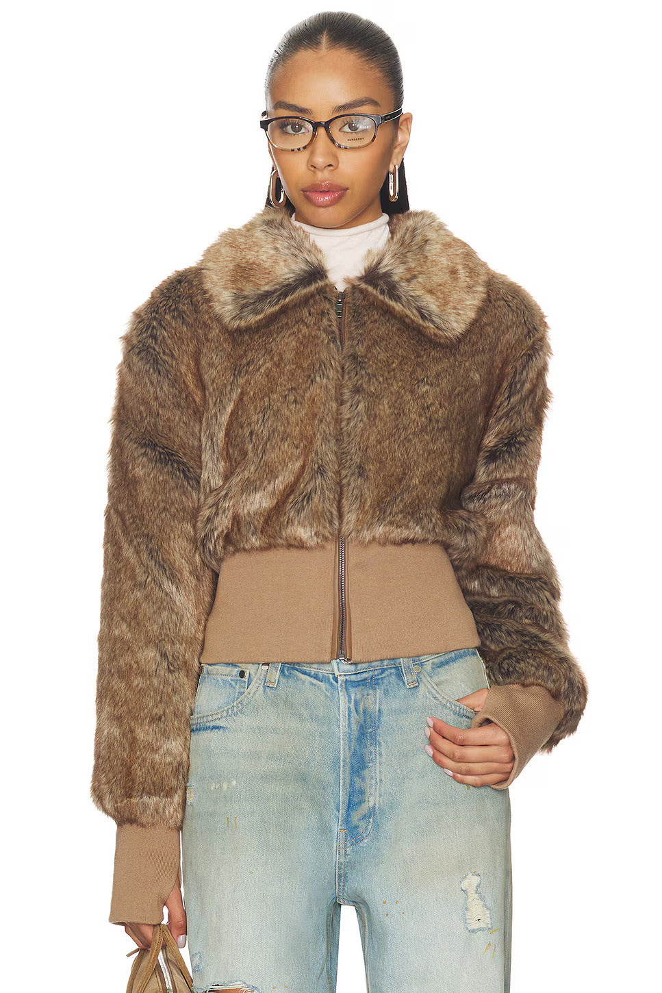 Unreal Fur | Event Horizon Jacket - Natural
